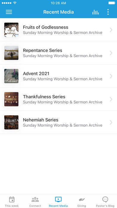 First Baptist Kannapolis Screenshot