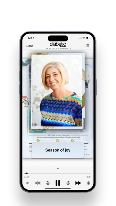 Diabetic Living Magazine Screenshot