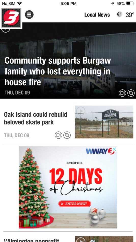 #2. WWAY NEWS (iOS) 由: WWAY-TV, LLC