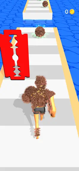 Game screenshot Hairy Run 3D apk
