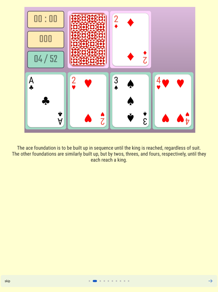 Interval Solitaire