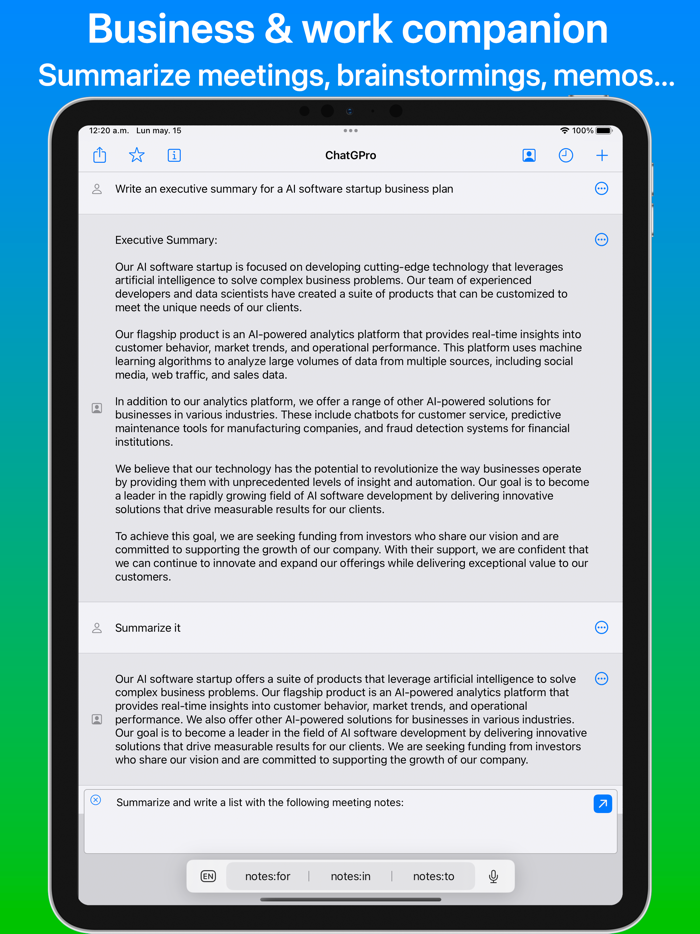 ChatGPro - AI Chatbot  Avatar