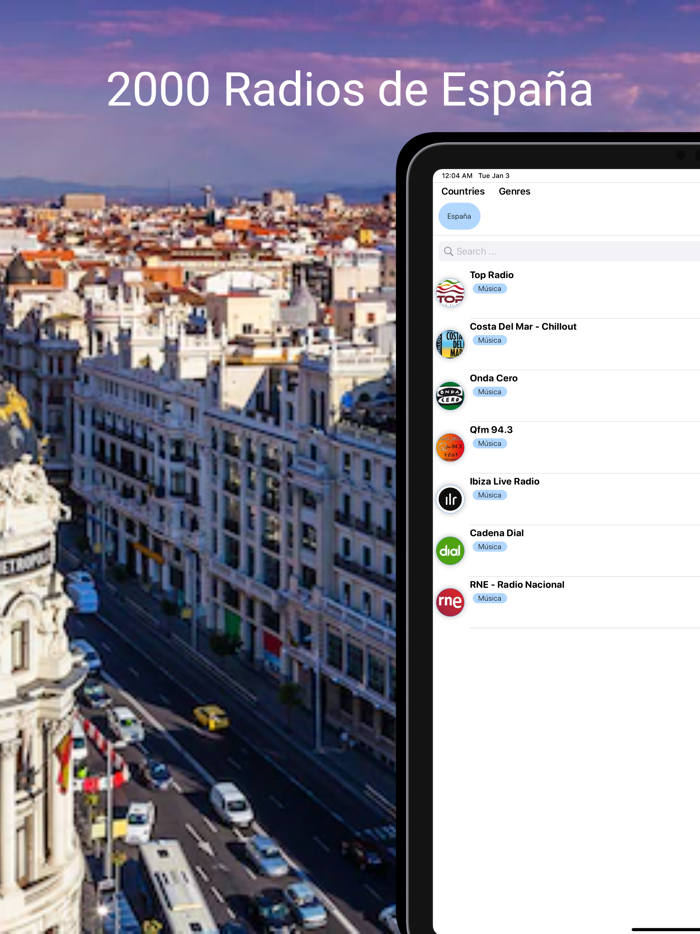 Radios Españolas en directo