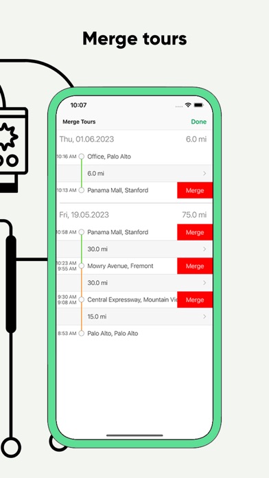 tour - Automatic Mileage Logのおすすめ画像6