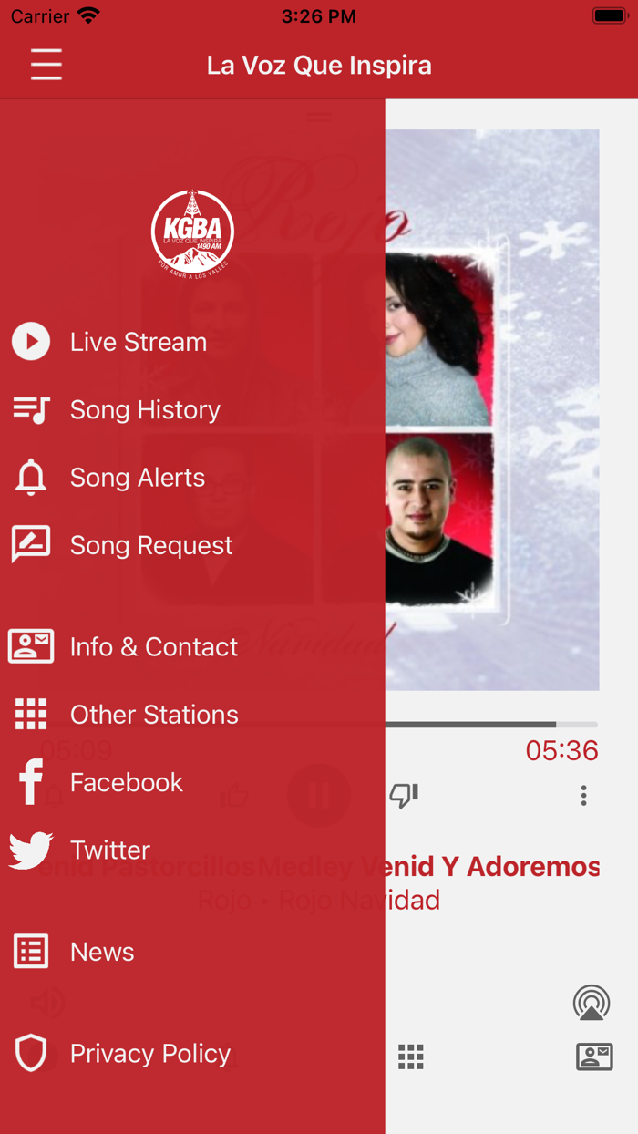 KGBA 1490 AM Radio Cristiana