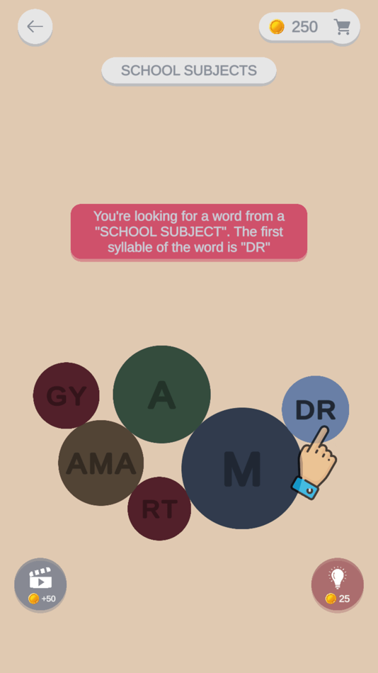 #1. Syllable: Word Puzzle Game (iOS) 来自: Ahmet Yilmaz