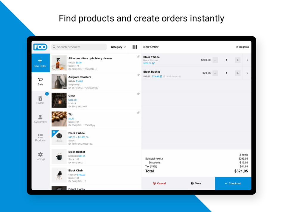 #2. FooSales for WooCommerce (iOS) 由: Grenade