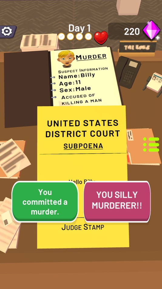 #2. Judge 3D - Court Affairs (iOS) 来自: Coco Play