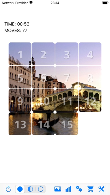 Fifteen sliding tiles puzzle screenshot-9