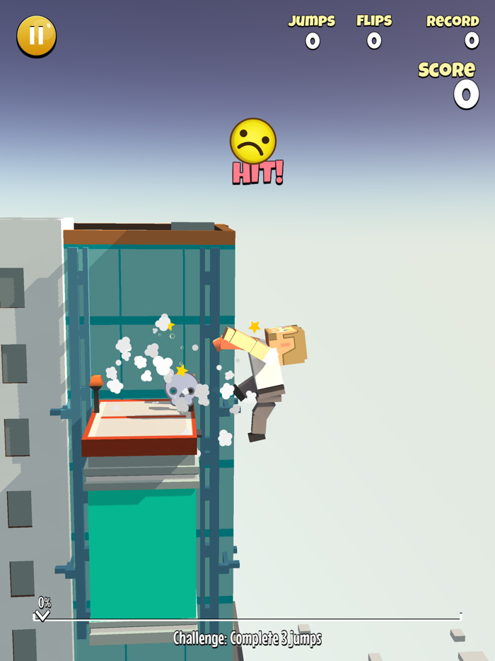 Backflipper Flip city and space