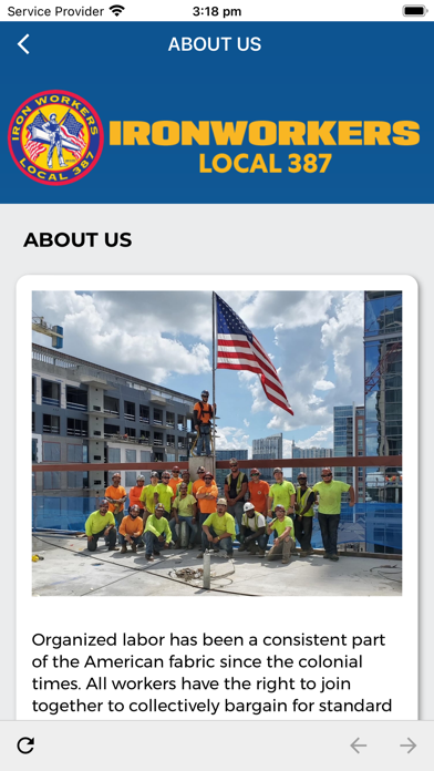 Ironworkers 387 Screenshot