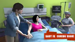 pregnant mom care baby sims 3d iphone screenshot 2