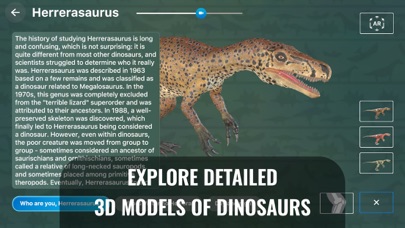 3D Dinopedia: Paleontology Screenshot