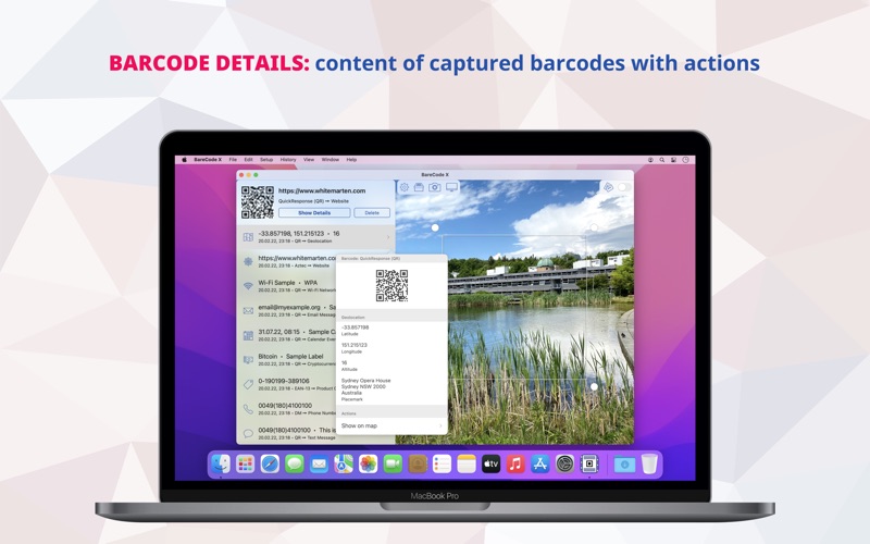 barecode x pro m code scanner iphone screenshot 3