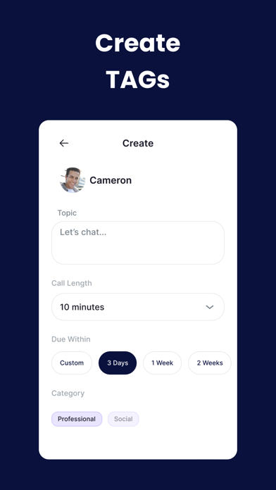 TAG - Phone Calls Reimagined Screenshot