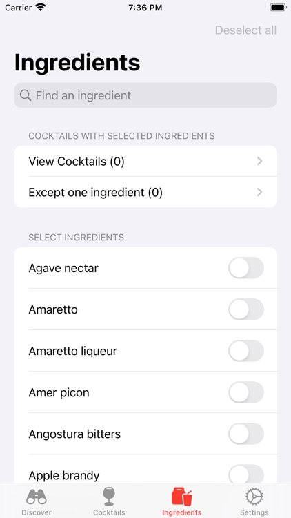One Shot - cocktail recipes screenshot-3