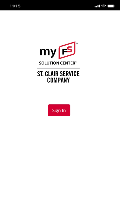 Screenshot 1 of St. Clair Service - myFS App