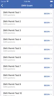 dmv practice test : 2024 iphone screenshot 2