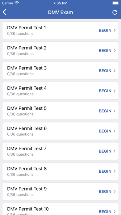 DMV Practice Test : 2024 Screenshot