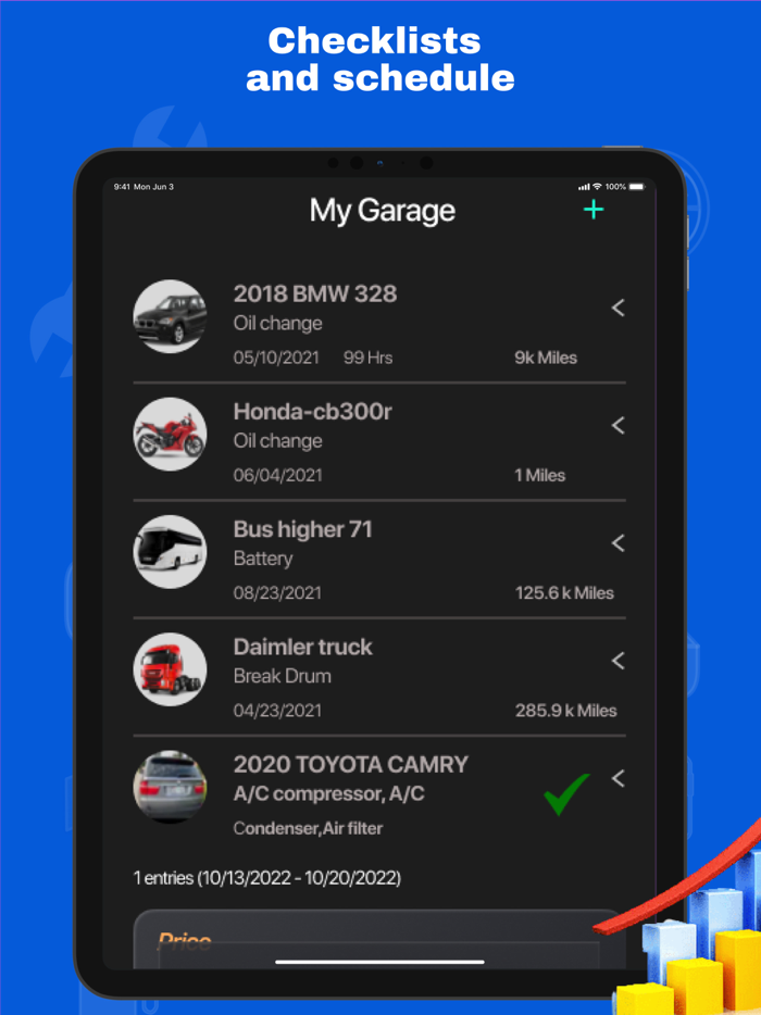 Driver Log  Car Maintenance