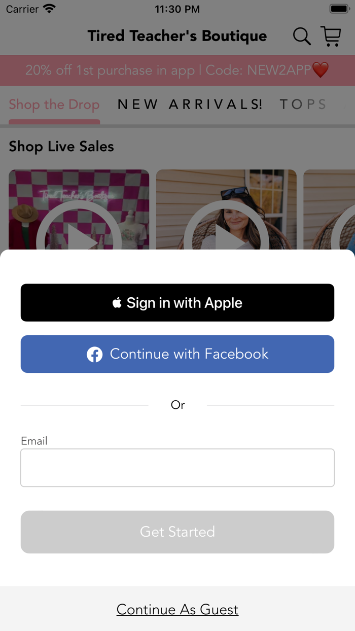 Tired Teachers Boutique