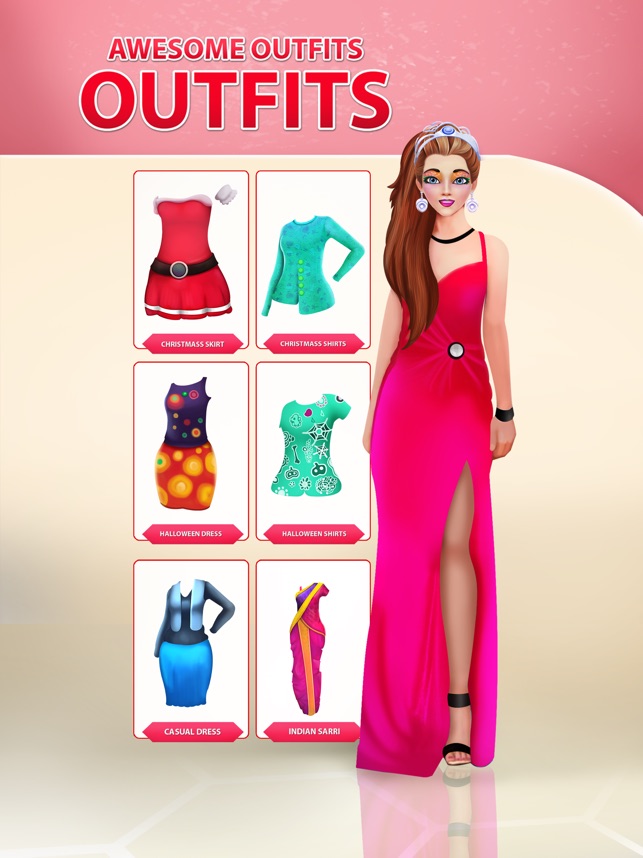 Girls Dress Up Makeup Games Im App