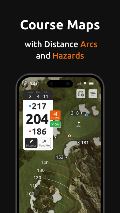15th Club Golf GPS Rangefinder Screenshot