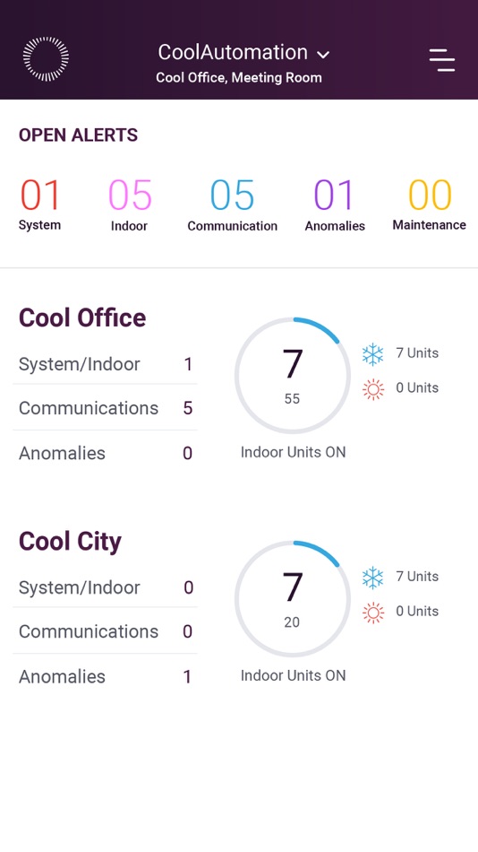#2. Professional Control App (iOS) 来自: CoolAutomation