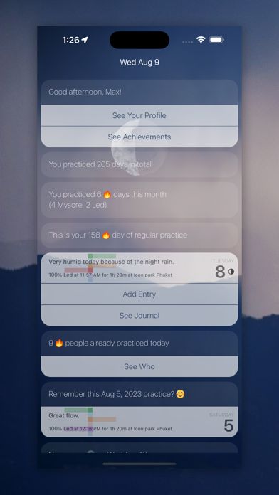 Ashtanga Yoga Days Screenshot
