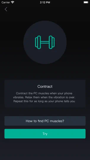 Screenshot von Kegel Plan For Men's Health auf dem iPhone 6