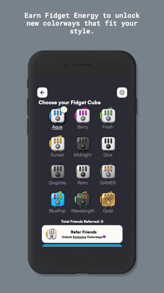 #3. Fidget Cube by Antsy Labs (iOS) Bởi: Antsy Labs
