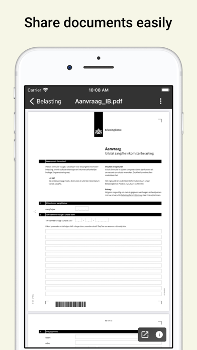 Documentenbox Screenshot