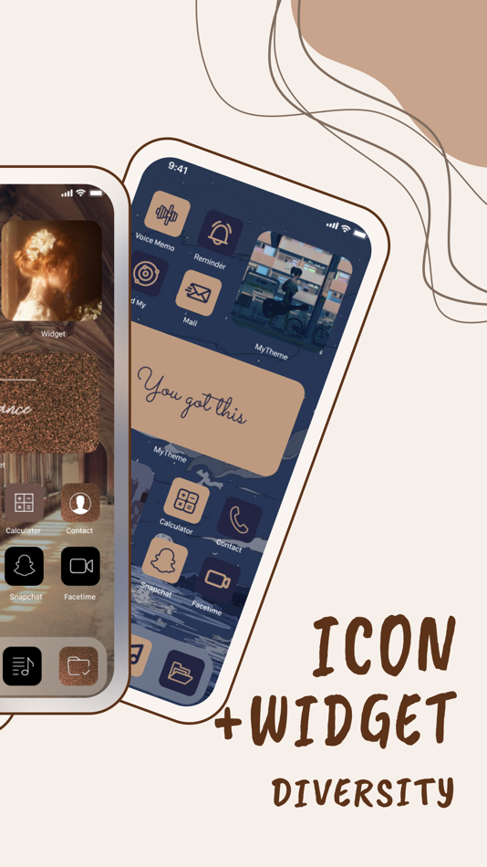 #2. Icon Changer - Aesthetic OS 17 (iOS) Bởi: Le Thi Phuong Ninh