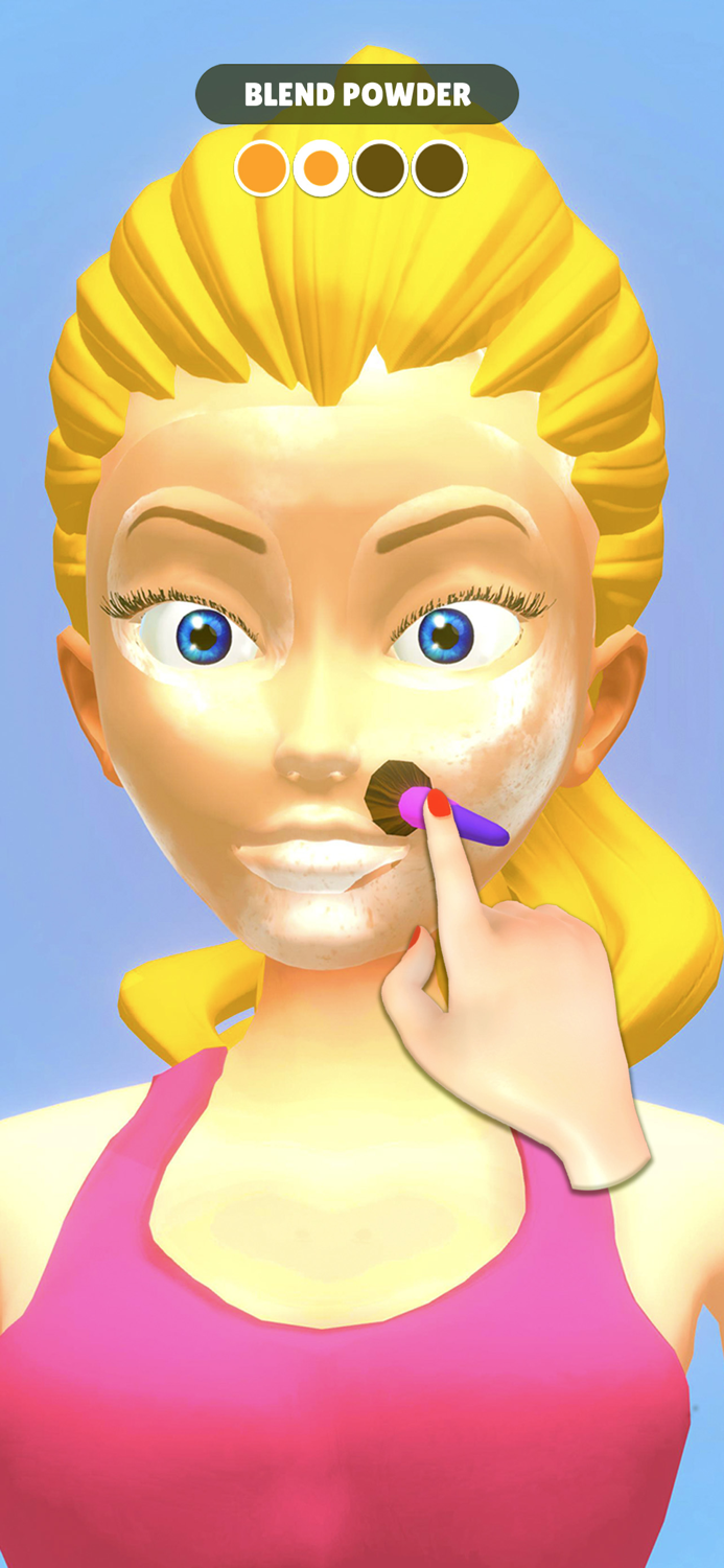 ASMR Peel Off Makeup