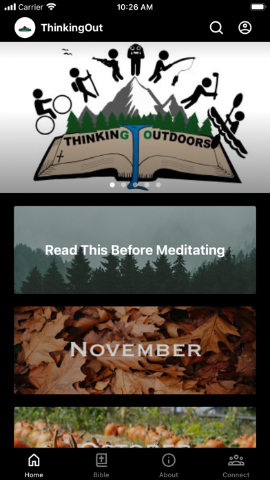 Thinking Outdoors Screenshot