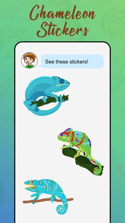 Chameleon Stickers