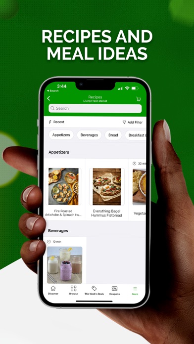 Living Fresh Market Screenshot