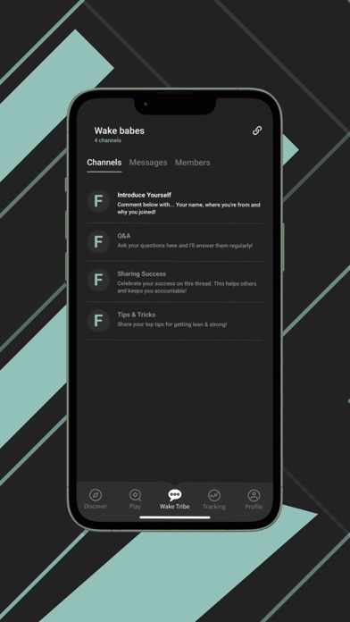 Wake Health & Fitness Screenshot
