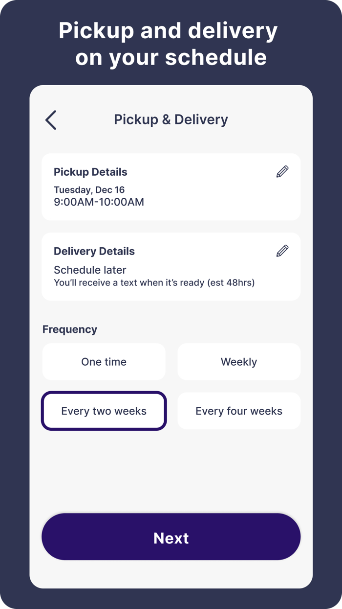 Laundry Time Delivery