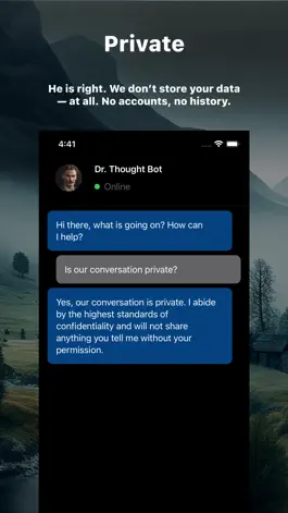 Game screenshot Intrusive Thought Bot apk