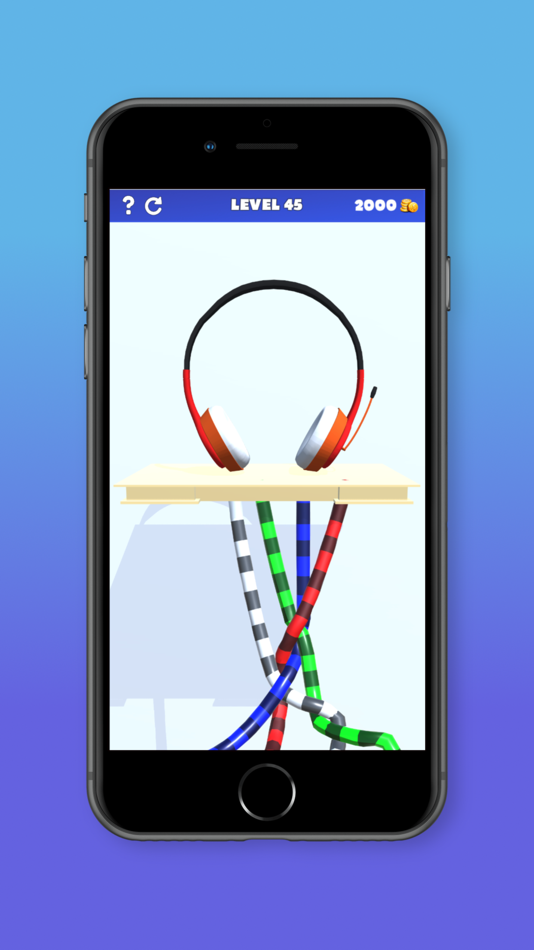 #2. Tangled Rope (iOS) 由: Aadhi Pixels Ltd