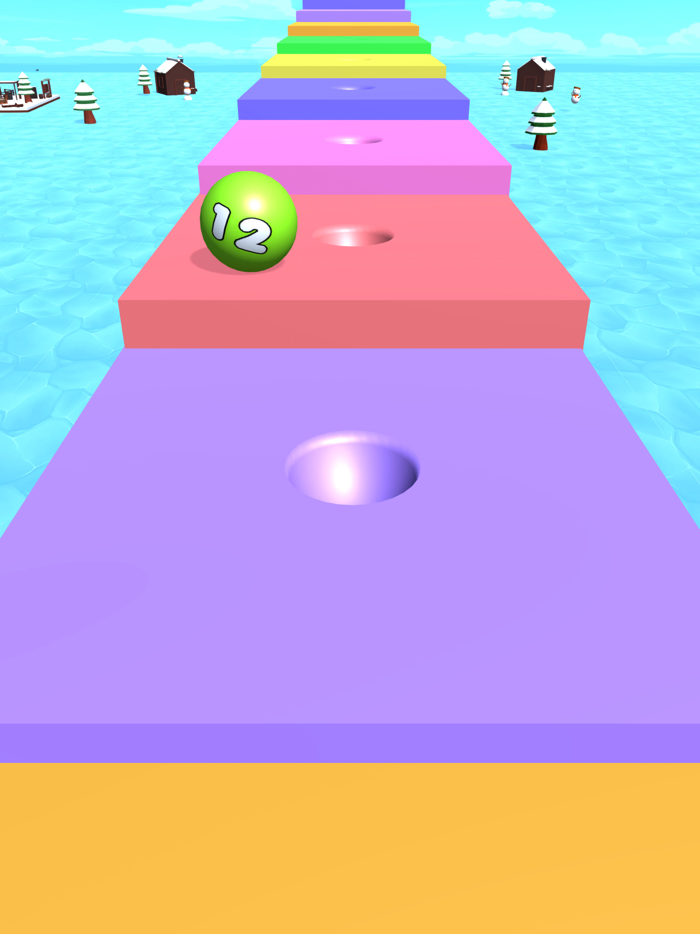 Ball Run number master 2048