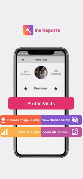 Game screenshot Ins Reports :Follower Analyzer hack