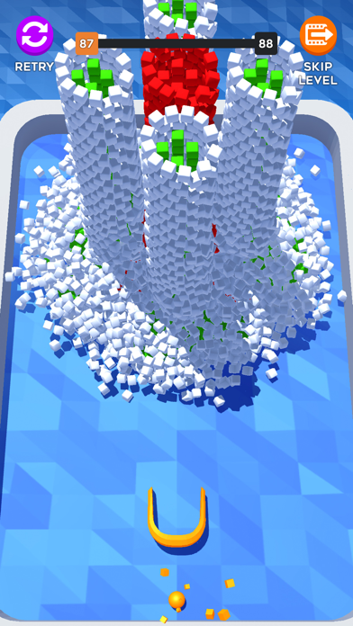 screenshot of Collect Cubes - ASMR Puzzle 3