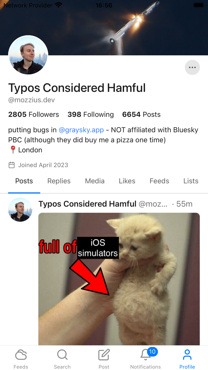Graysky, a Bluesky client