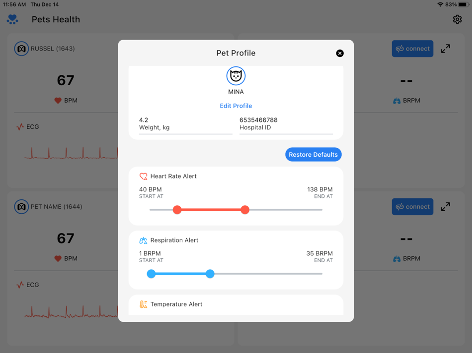 #3. Beatinfo Pets Health (iOS) By: Singular Wings Medical Co., Ltd.​