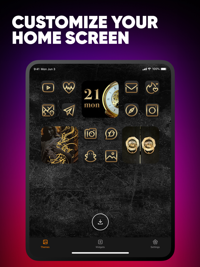 ThemeOn・widgets icons changer