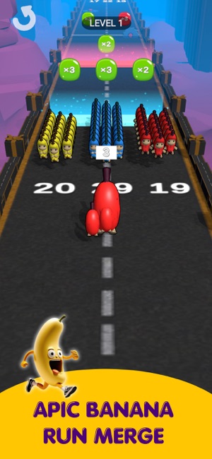 Banana Run Merge 3D on the App Store