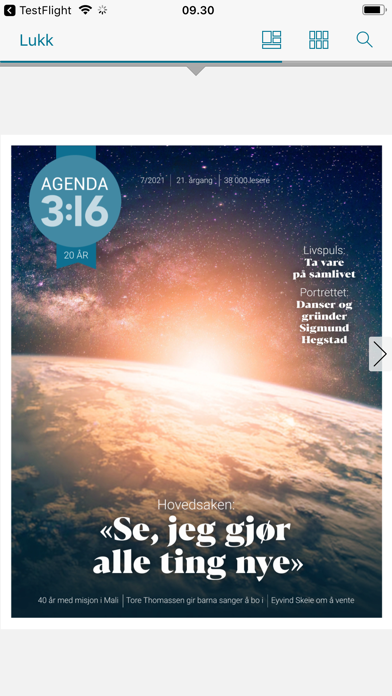 Agenda 3:16 Screenshot