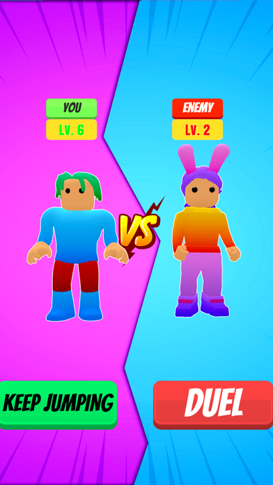 Jumping Hero. Screenshot